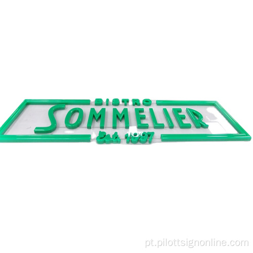 Englishing Publicidade 3D Pub LED letter neon sinal